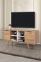 Hanah Home Sina 3321 Soporte para TV Roble Zafiro y Blanco